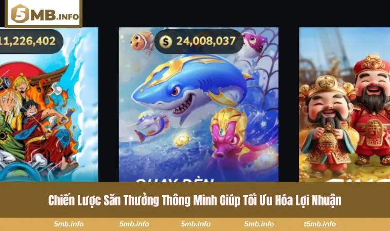 Phòng chơi nhiều cấp độ trong game bắn cá