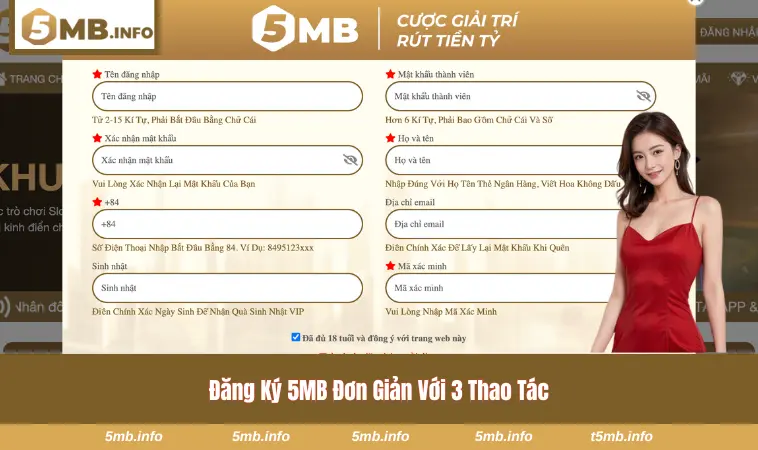 3 bước tạo account 5MB nhanh chóng