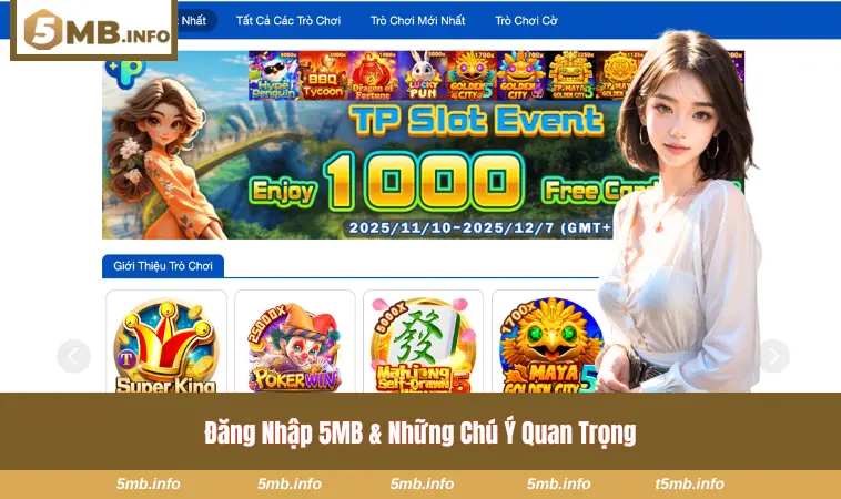 Các lưu ý quan trọng không thể quên khi đăng nhập vào 5MB