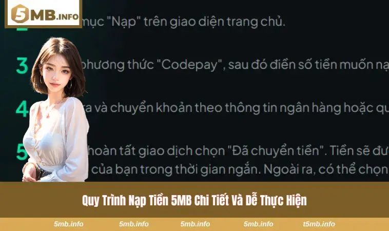 Trình bày các bước nạp tiền theo cách dễ hiểu nhất